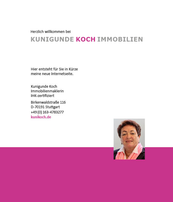 Informationen zu Kunigunde Koch Immobilien